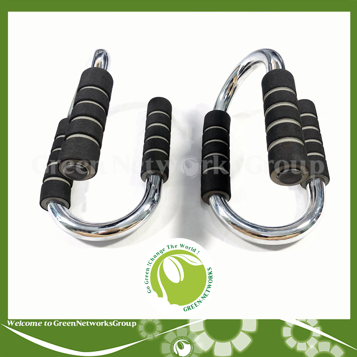 Dụng cụ tập cơ tay hít đất hình chữ S Greennetworks
