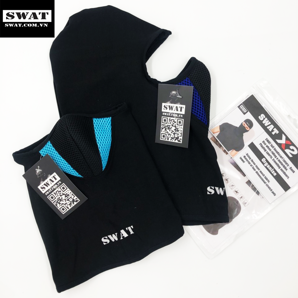 [HOT] Khăn trùm đầu Swat X2 3 lớp cao cấp( NHIỀU MÀU)