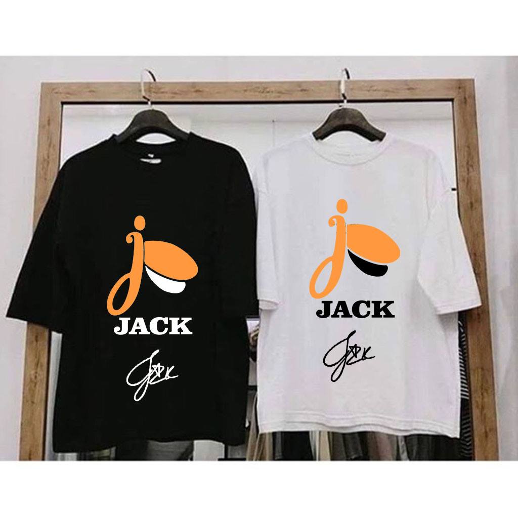 Áo Jack , Áo thun jack tay lỡ in theo yêu cầu có đủ size nhóm jack kicm