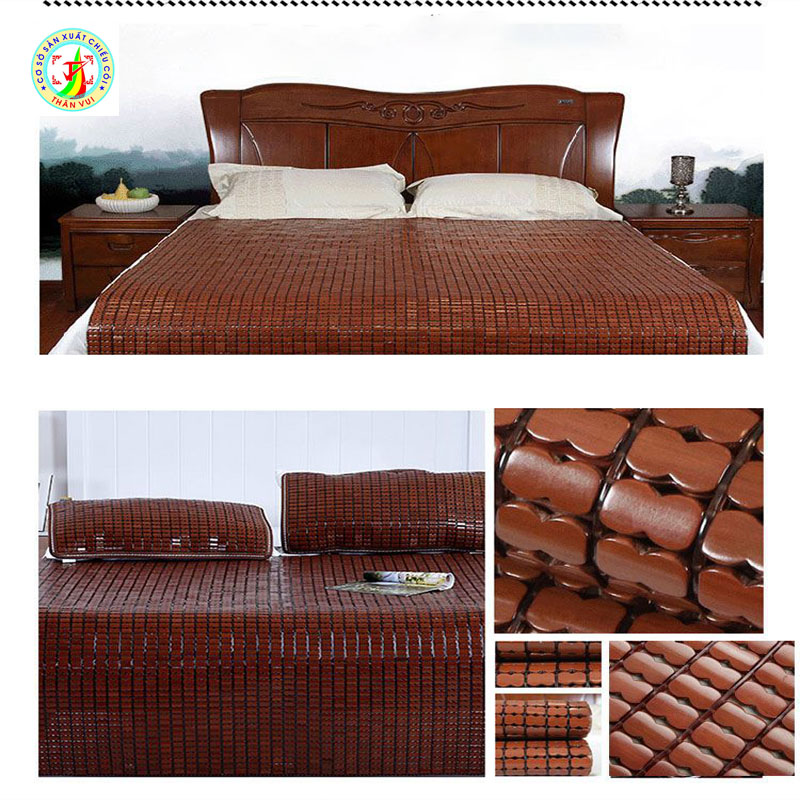 Chiếu trúc hạt Quế Lâm hàng loại 1 (2 mắt Ngọc xanh)Bh 1năm