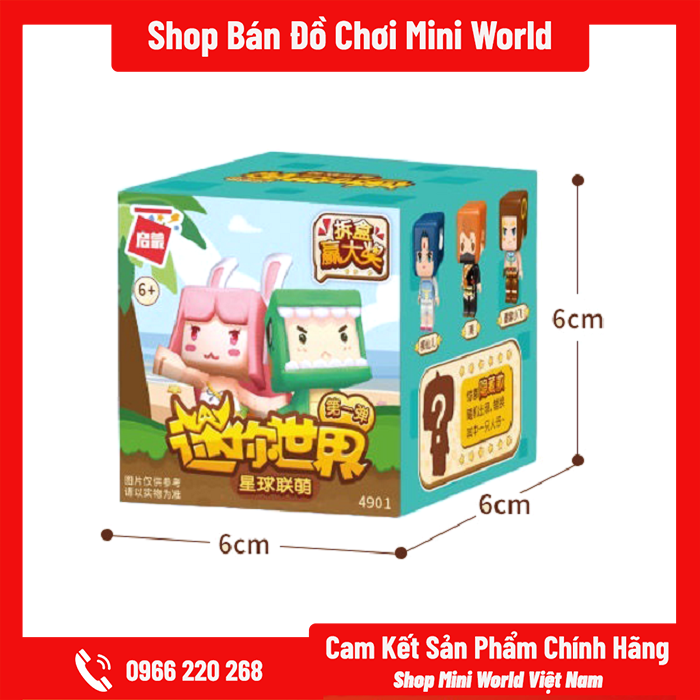 Mô hình Mini World Nhân Vật Bí Ẩn Series 1 [Trọn Bộ Gồm 8 Hộp]