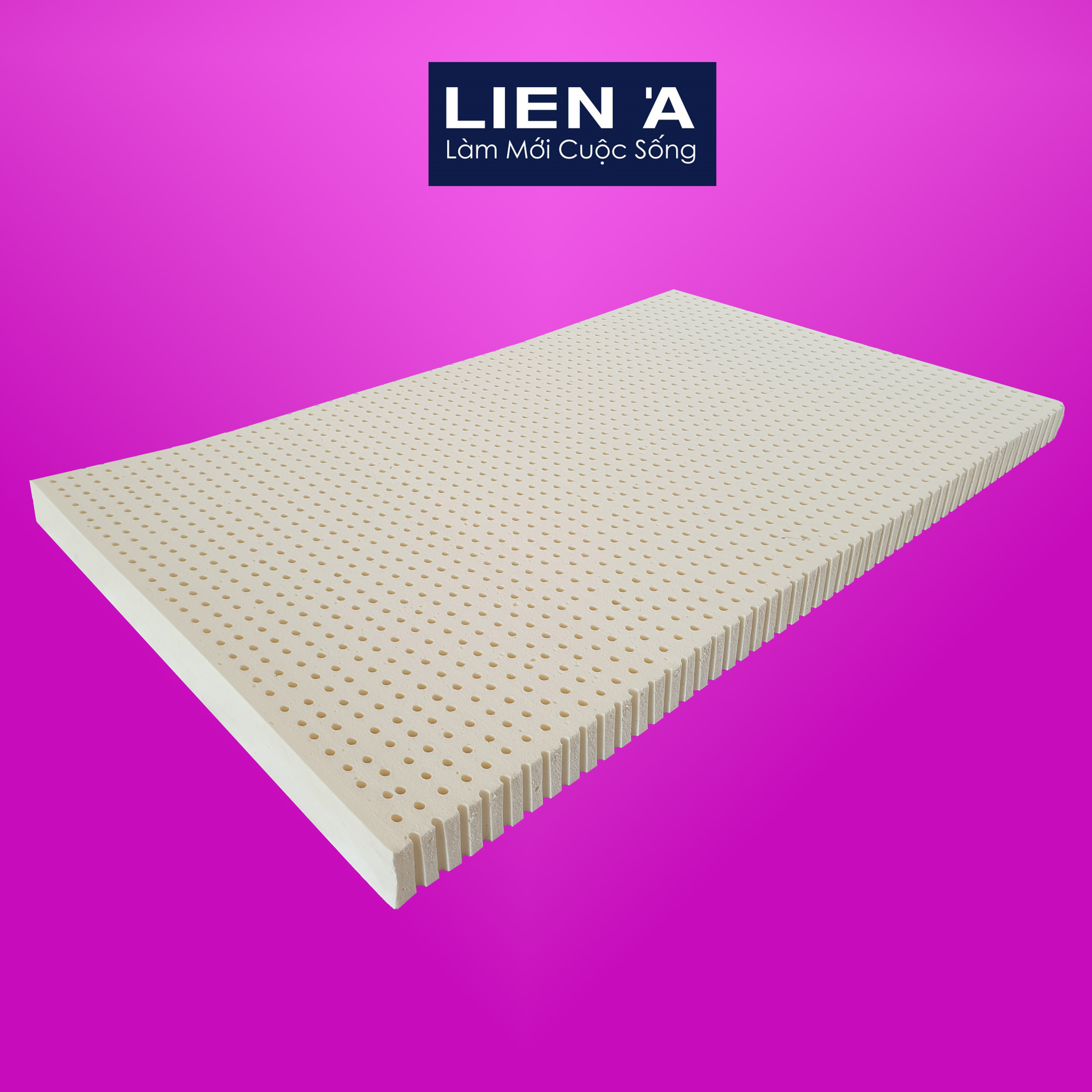 Đệm Cao Su Em Bé Liên Á PomPoms - Cao 5cm