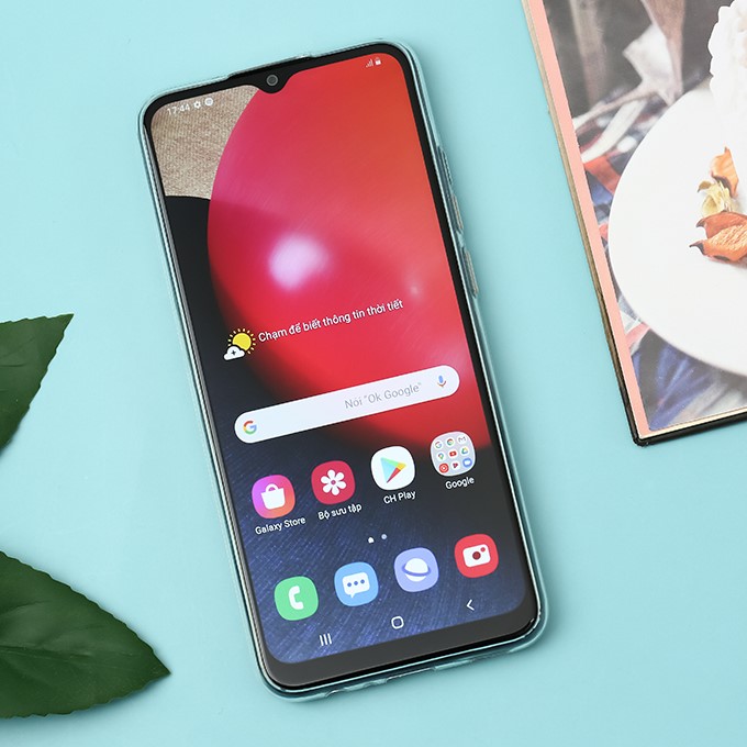 Ốp dẻo trong suốt cho Samsung Galaxy A02s (Hàng loại A)