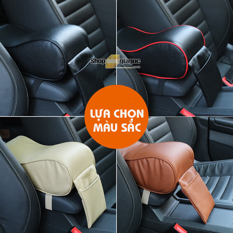 Đệm Tỳ Tay Ô Tô Cao Su Non Bọc Da Cao Cấp