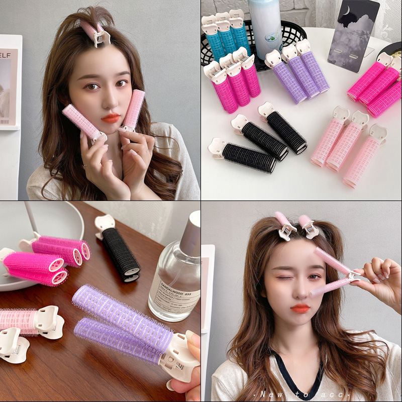 Kẹp phồng chân tóc mái Lô cuốn giữ nếp