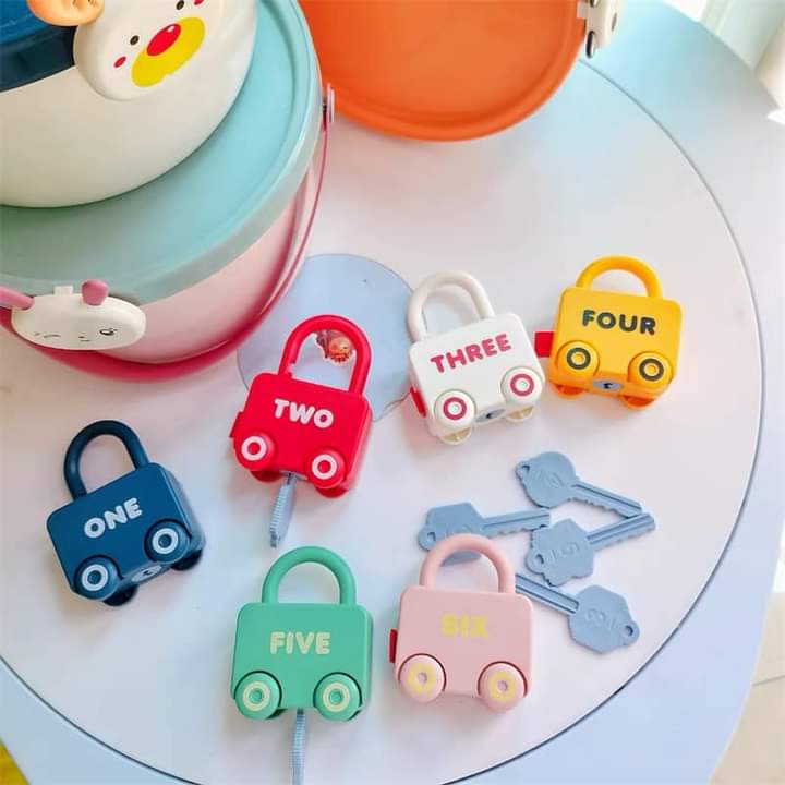 KHOÁ VÀ CHÌA KHÓA MATCHING đầu đời cho bé yêu!
