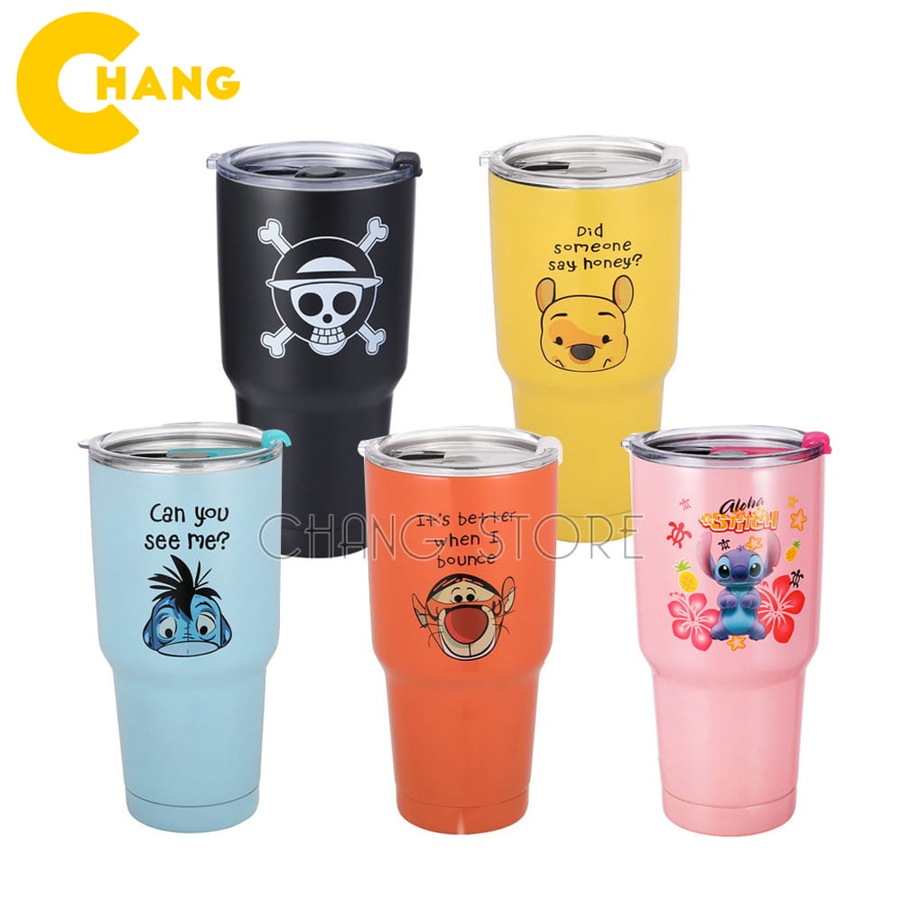 Ly giữ nhiệt Thái Lan 900ml chống trào tiện lợi, cốc giữ nhiệt inox 304 cao cấp + Tặng Kèm Full Bộ Phụ Kiện Ống Hút Tái Sử Dụng Và Túi Đựng