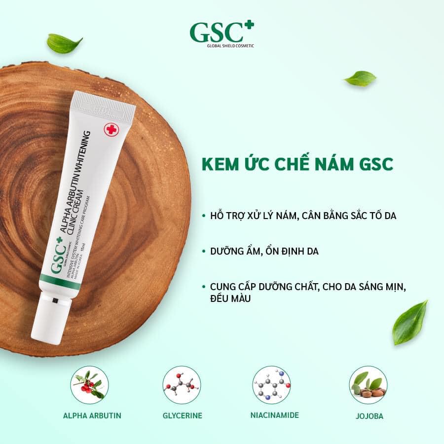 Kem nám trắng da GSC 15ML
