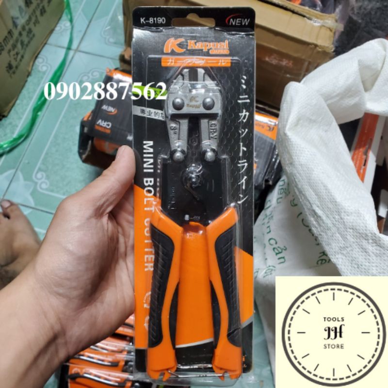 Kìm cắt cộng lực kapusi japan mini 8 inch