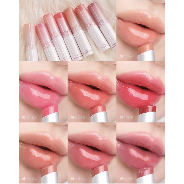 Son dưỡng có màu Romand Glasting Melting Balm 3.5g