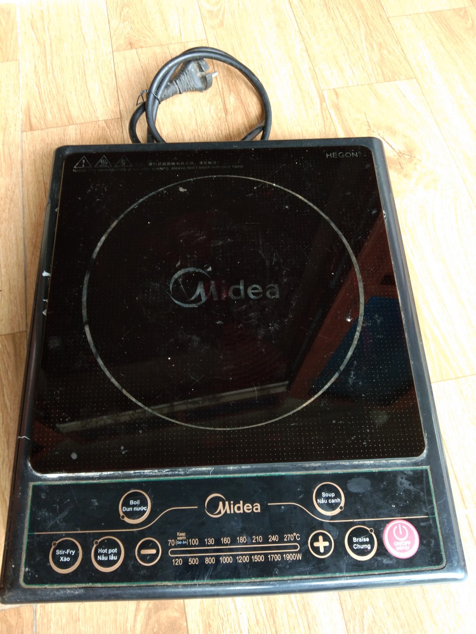 Bếp Điện Từ MIDEA