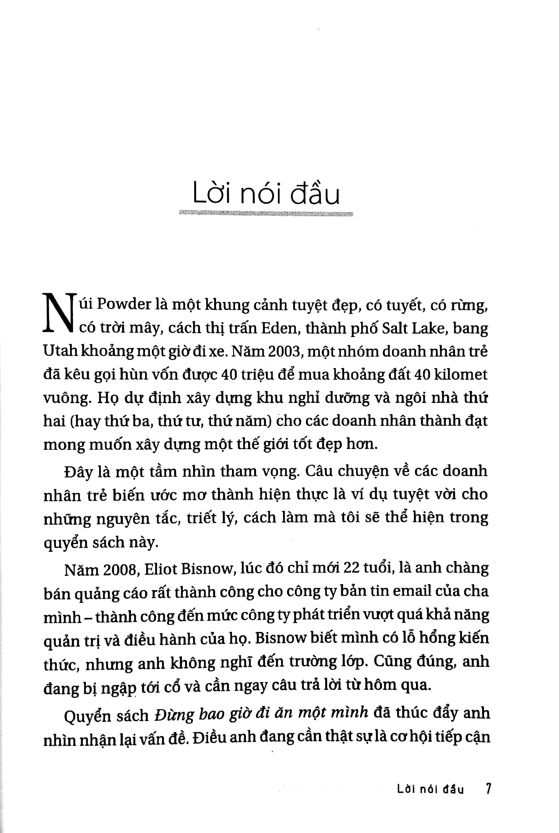 Sách: Đừng Bao Giờ Đi Ăn Một Mình