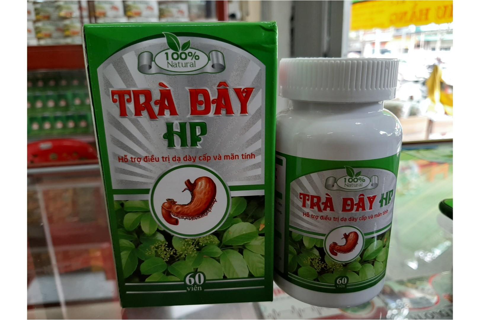 [HCM]Viên Dạ Dày Trà Dây HP ( Mẫu new 2022 )
