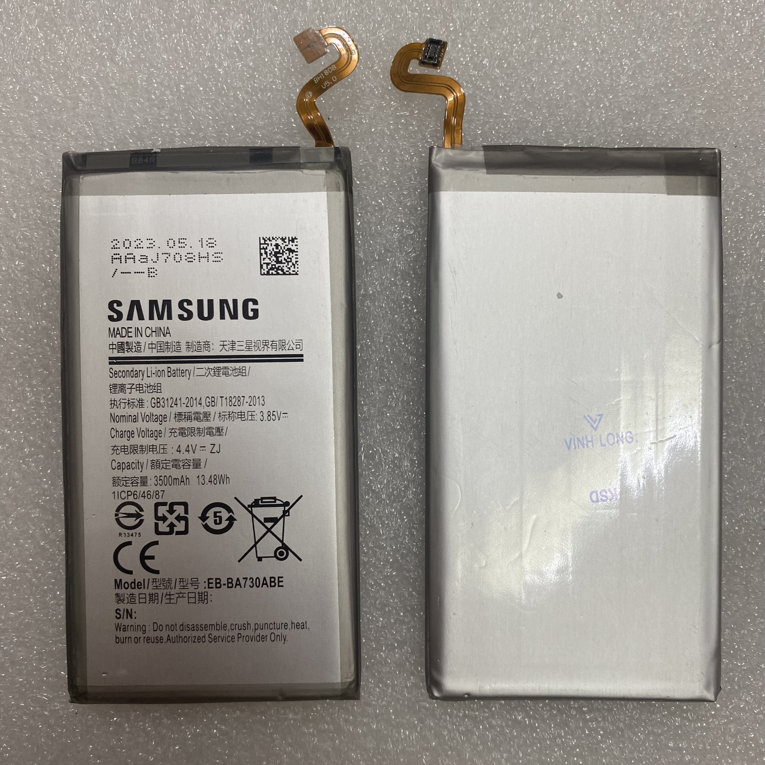 Pin Samsung A8 Plus 2018 (EB-BA730ABE) 3500mAH bảo hành đổi mới 6 tháng