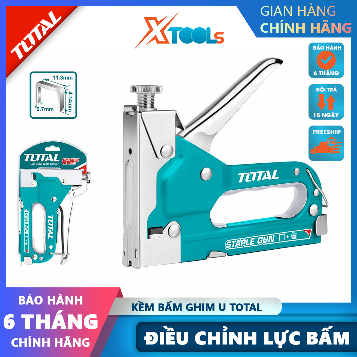 Total tht311425 u claw pliers | 4 - 14mm - 0.7mm peg pliers, 11.3mm torque corrector, wooden prong, books, saddle,...