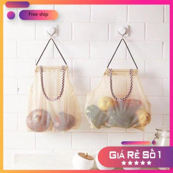 [Mã S09150920K giảm 20K đơn 0Đ] [FREESHIP] TÚI LƯỚI TREO TỎI HÀNH KHÔ ĐA NĂNG