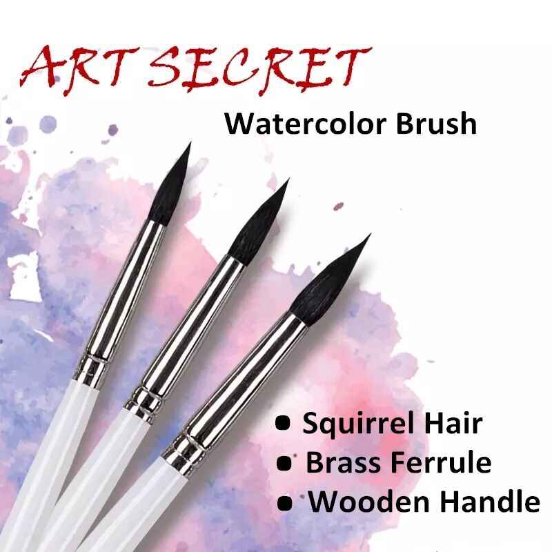 [HCM]CỌ VẼ SQUIRREL ART SECRET LÔNG SÓC 25RQ