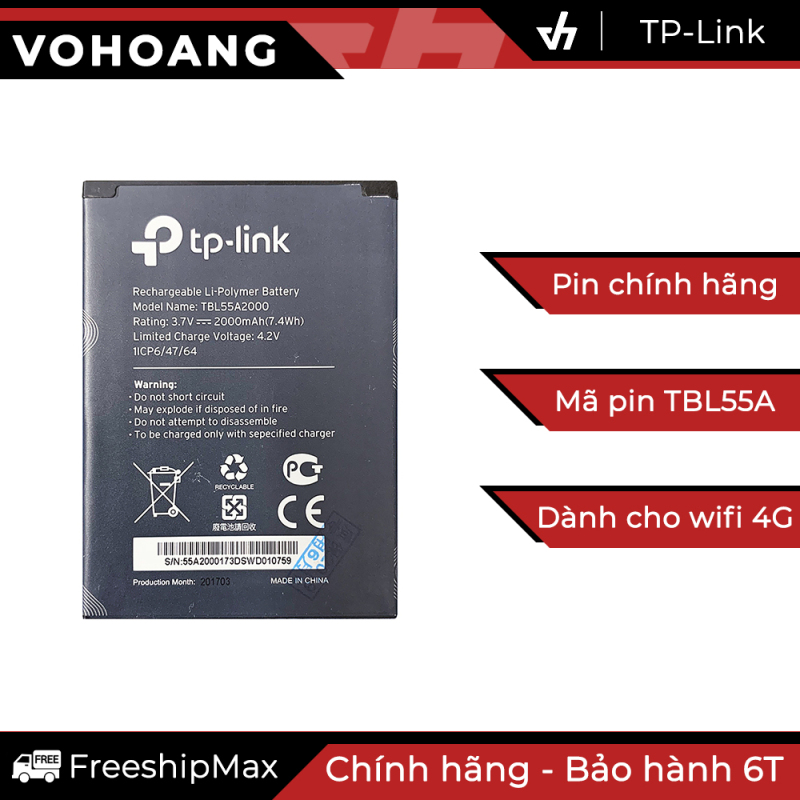 Pin TP-Link M7350 (mã TBL55A)