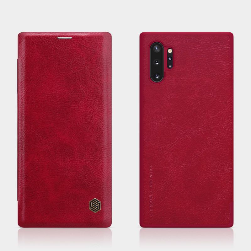 Bao da QIN samsung note 10 / note 10 plus / note 10 Lite chính hãng NILLKIN