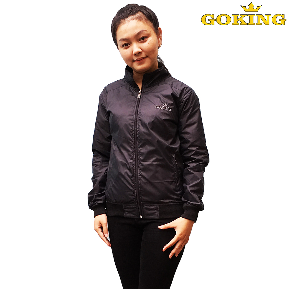 Áo khoác gió cách nhiệt Goking vải dù, áo khoác nữ cao cấp mùa thu đông và thu đông