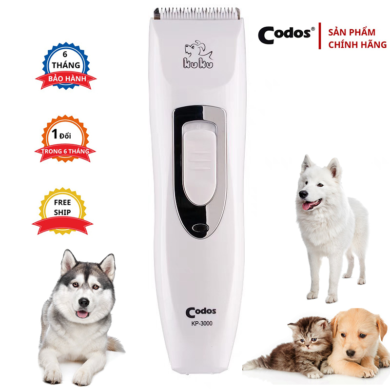 Tông đơ cắt tỉa lông chó mèo Codos CP-3000 cắt chuyên nghiệp