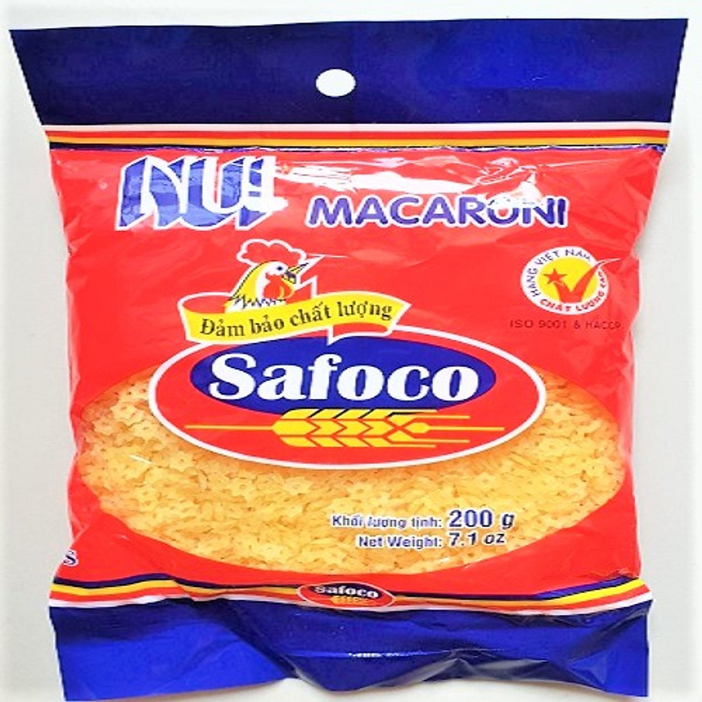 Nui Hình Sao Safoco Gói 200G