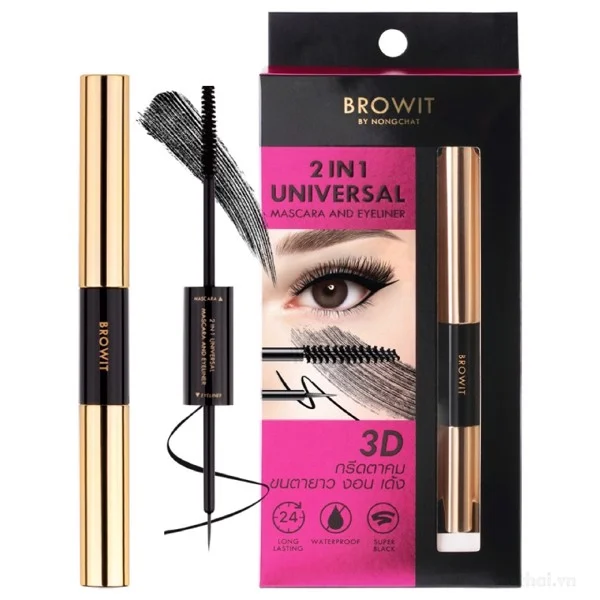 Mascara Lược Chải Chống Thấm Nước Siêu Đẳng Browit By NongChat My Everyday Mascara