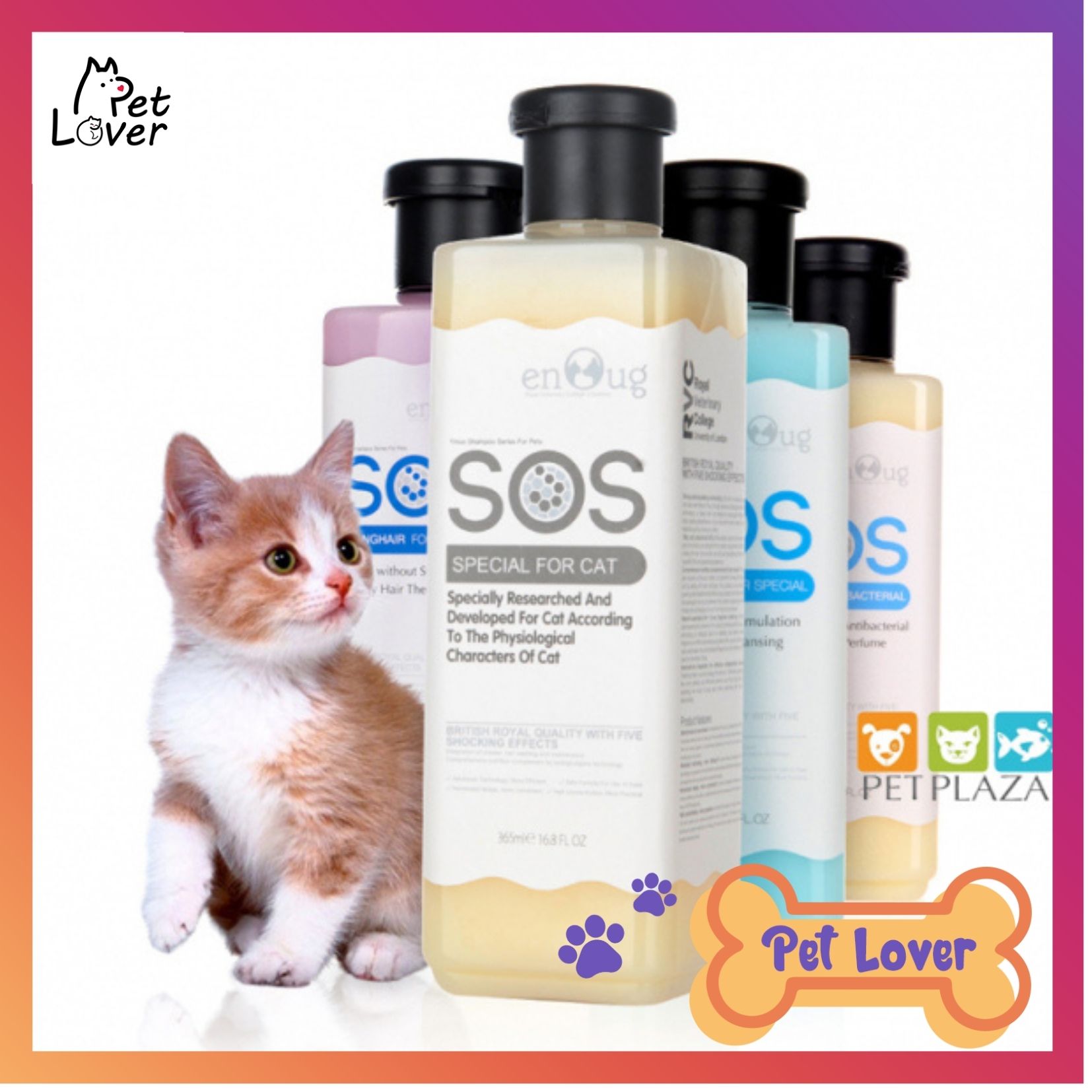 cat shampoo