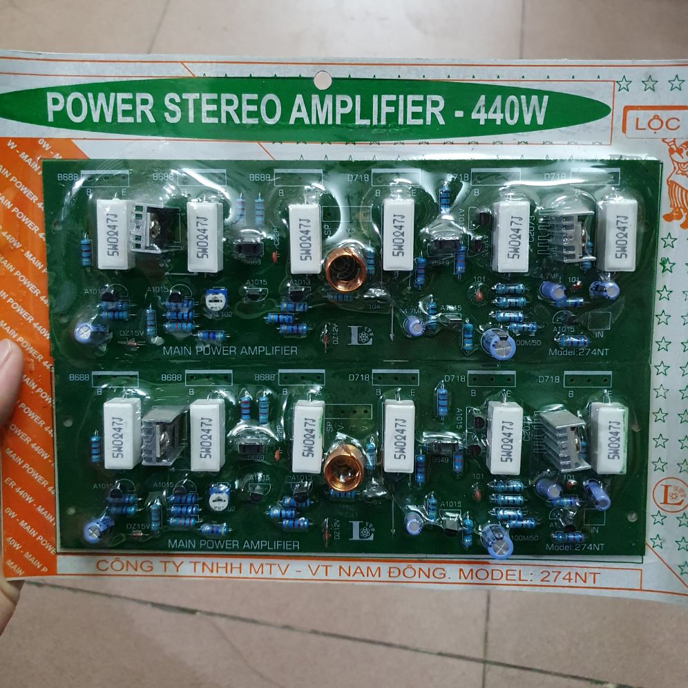 bo công suất 12 sò 440w lộc