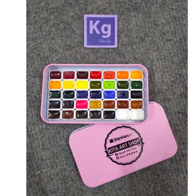 Pocket Màu Nước Shinhan 33-40-Full 104 Mã Màu