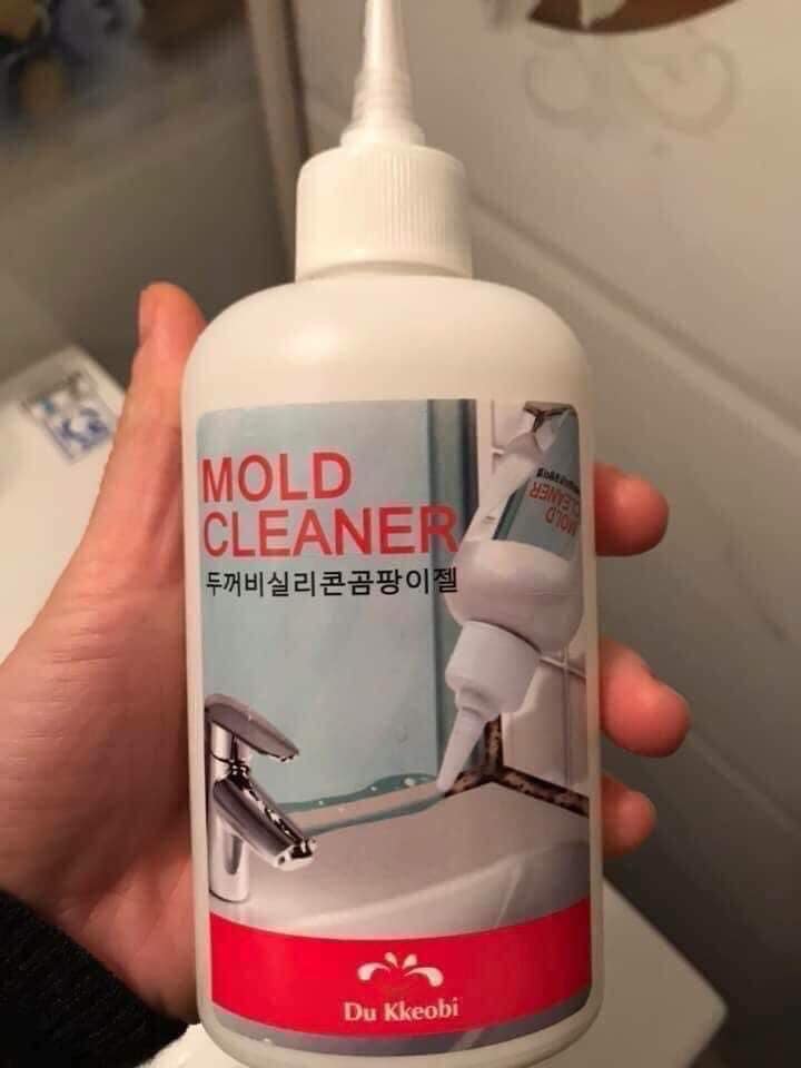 Chai Dung Dịch Gel Tẩy Mốc Hàn Quốc Mold Cleaner 220ml, Mốc Nhựa + Cao Su Và Nhiều Chất Liệu Khác - Hạn sử dụng 2 năm - TN