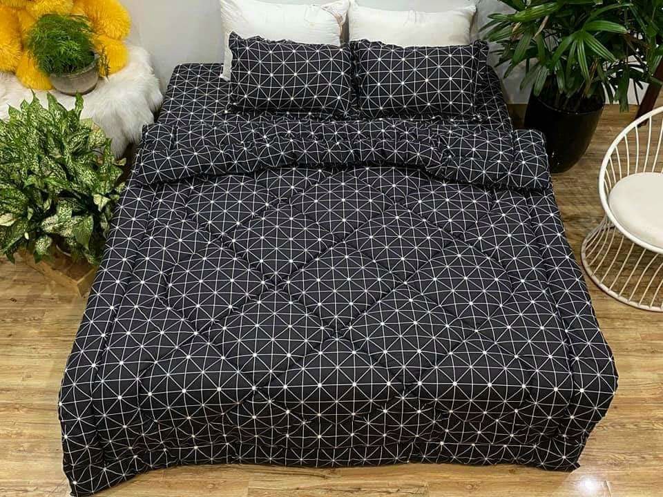 Chăn Phao Chần Bông Cotton Poly Siêu Nhẹ, Siêu Ấm