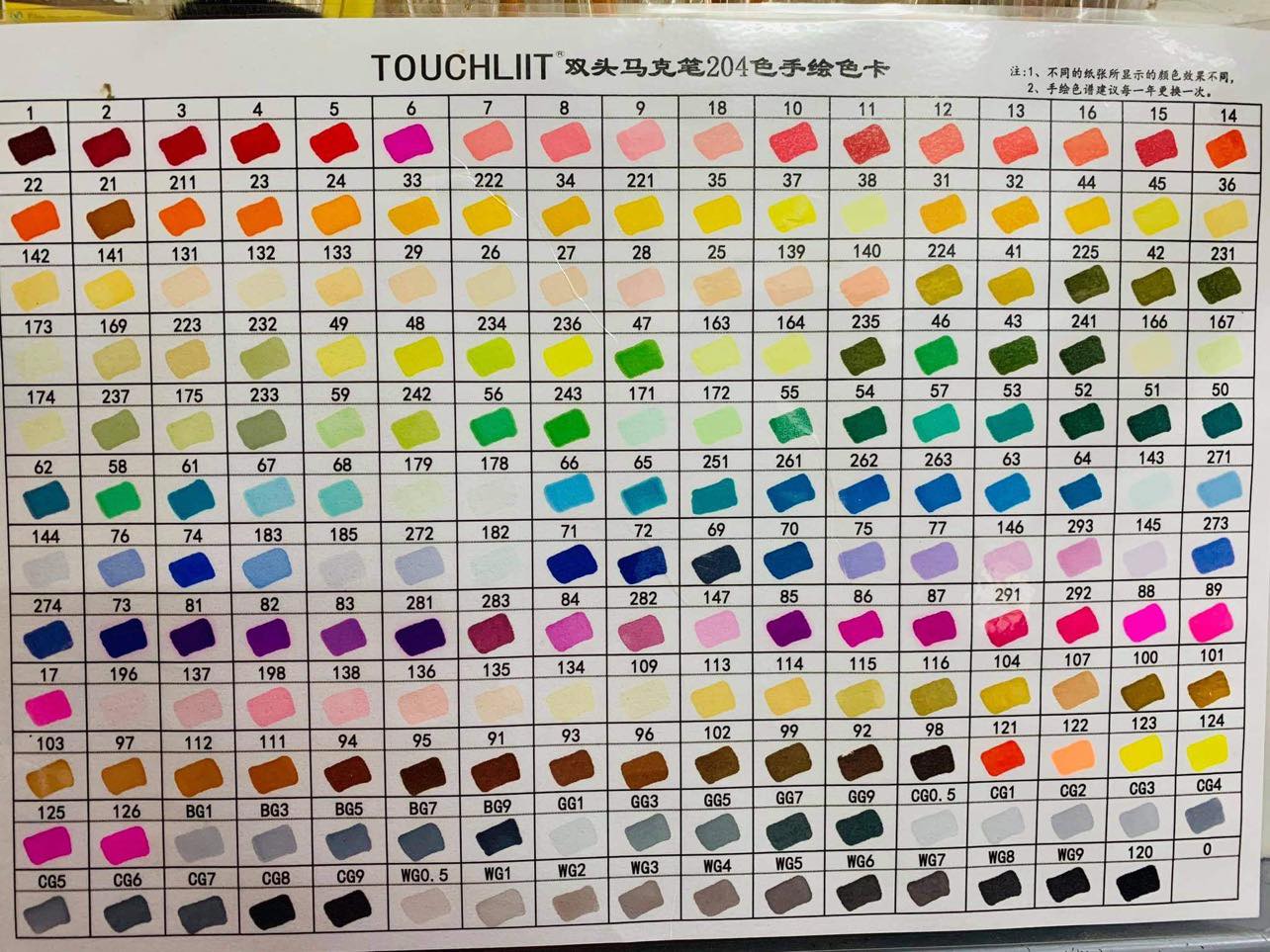 Bút Marker Touchliit6 cây Lẻ nhắn shop chọn màu