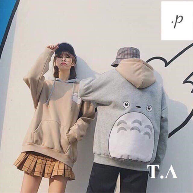 [25-27.4 Hoàn tiền 15%] ÁO HOODIE TOTORO PHỐI TÚI BỤNG HÌNH KUTE LƯNG SIÊU HÓT HÍT HIỆN NAY - JUNA STORE 24H -
