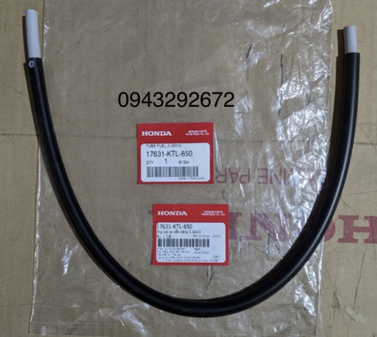 ống Cao Su Dẫn Xăng 5.3x610 Honda ( 17631KTL850 )