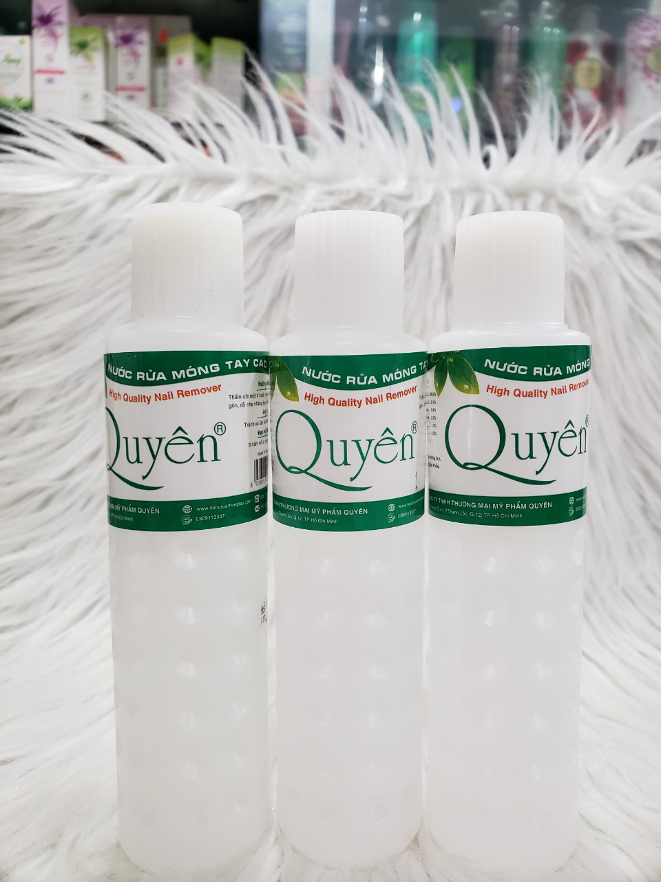 [HCM]Nước rửa móng cao cấp Quyên 125ml