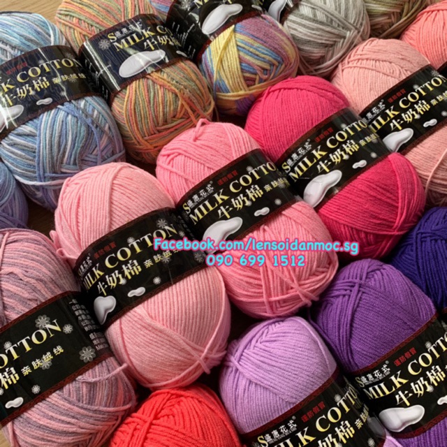 Len Milk Cotton loại 1