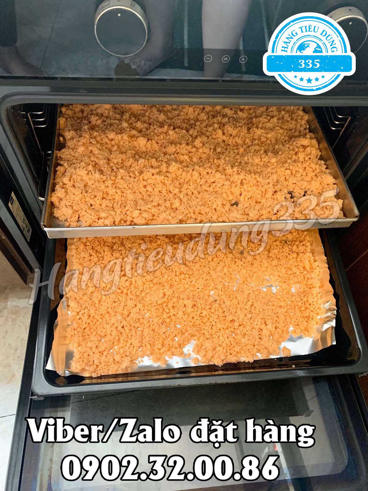 Chà bông cá hồi cho trẻ em - 200gr