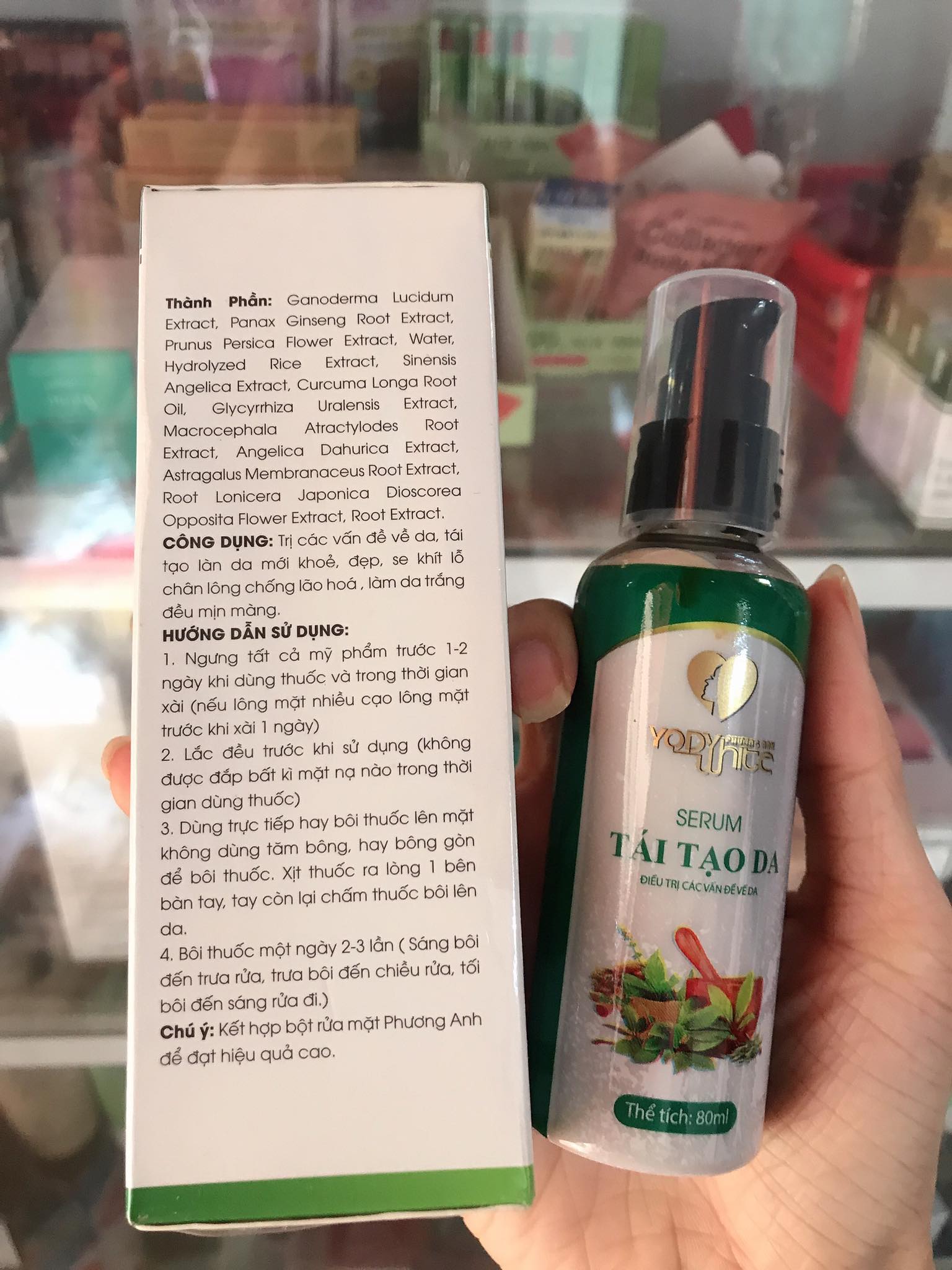 Serum Tái Tạo Da Phương Anh Yody White