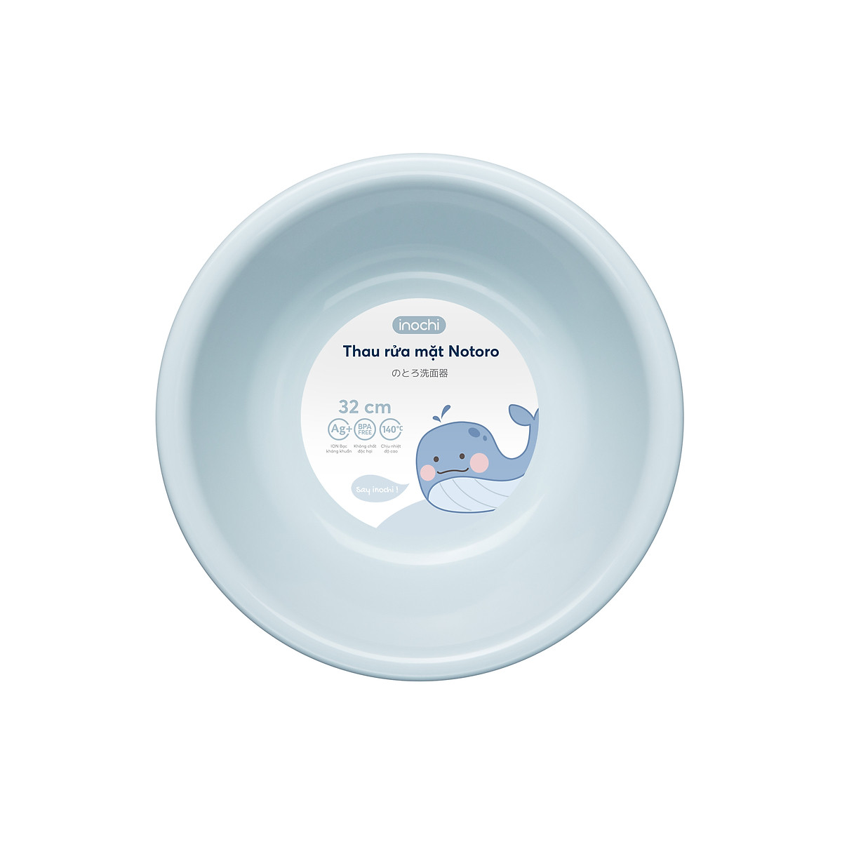 Thau rửa mặt Inochi (32cm) [HCM-Giao hoả tốc 2h]