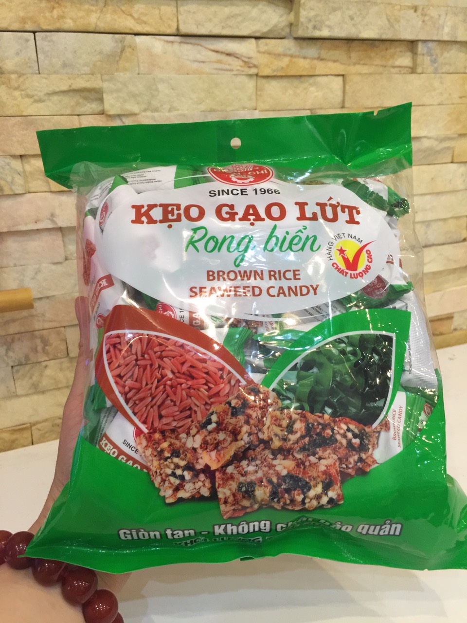KẸO GẠO LỨT RONG BIỂN BÍCH CHI