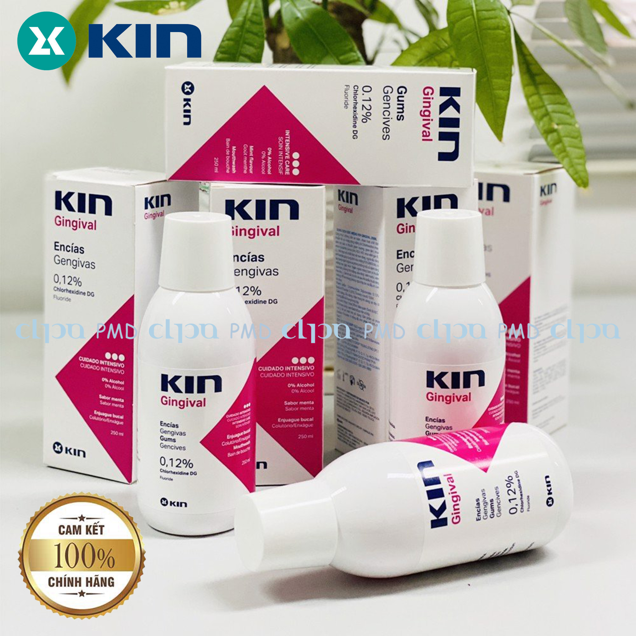 DUNG DỊCH SÚC MIỆNG - SÚC HỌNG 0.12% CHLORHEXIDINE KIN GINGIVAL