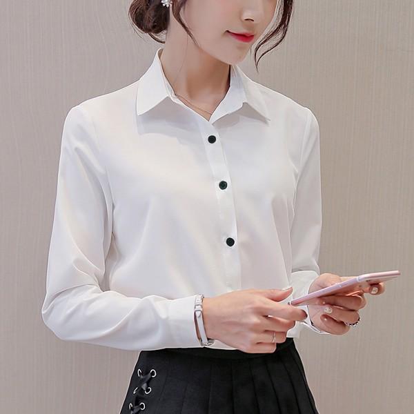 Áo Sơ Mi Nữ Cao Cấp YAME TH366W - Màu Trắng