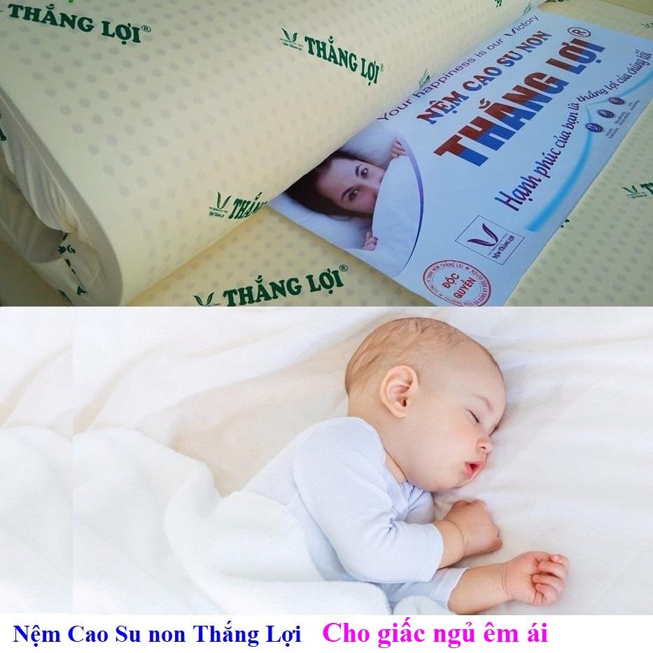 Nệm Cao Su Thắng Lợi 1m4 x 2m x 10cm (Nệm Thắng Lợi Bảo Hành 15 năm )