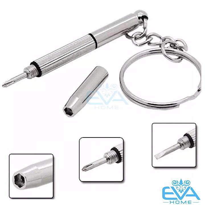 [HCM]Tua Vít Mini 2 Đầu kiem Móc Chìa Khoá Đa Năng