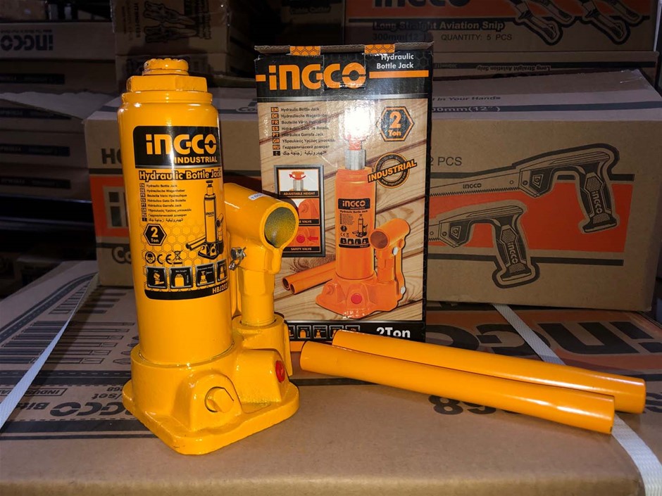 2 tấn Con đội thủy lực INGCO HBJ202