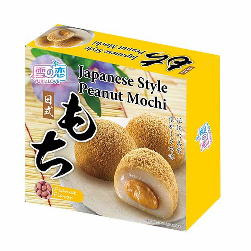 Bánh mochi Yuki & Love nhân đậu phộng 140g