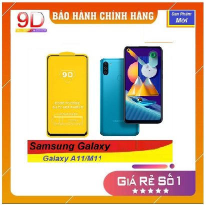 Kính cường lực samsung m11/ a11 - full màn hình
