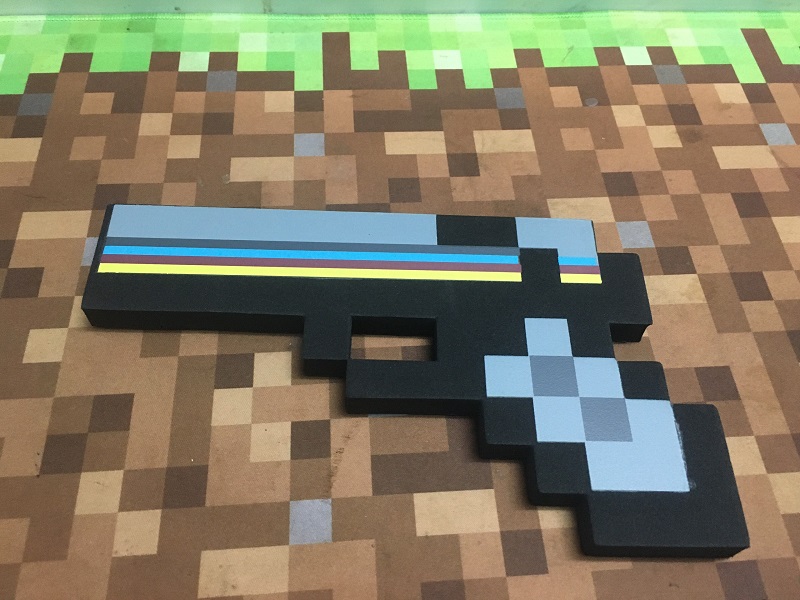 [HCM]Đồ chơi minecraft Sung lục đen