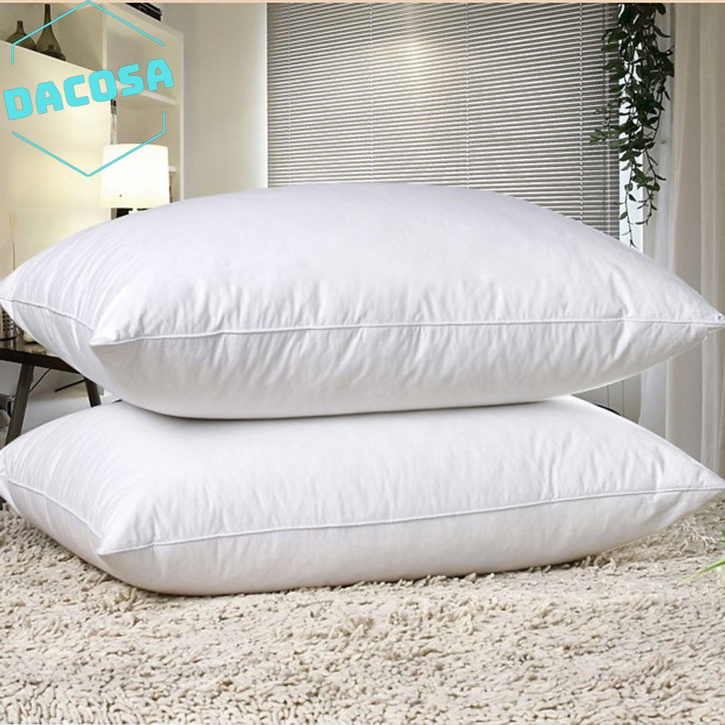 Ruột Gối Đầu Bông Hạt Cao Cấp Loại 1 - ( Gối Tựa Lưng 45x45CM - Gối Ôm 35x100 - Gối Đầu 45x65)
